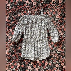 Floral Off-Shoulder Romper